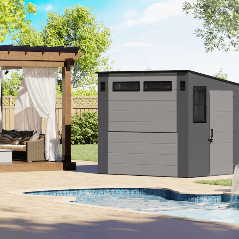 Suncast 8-ft x 7-ft Resin Shed (Floor Included)