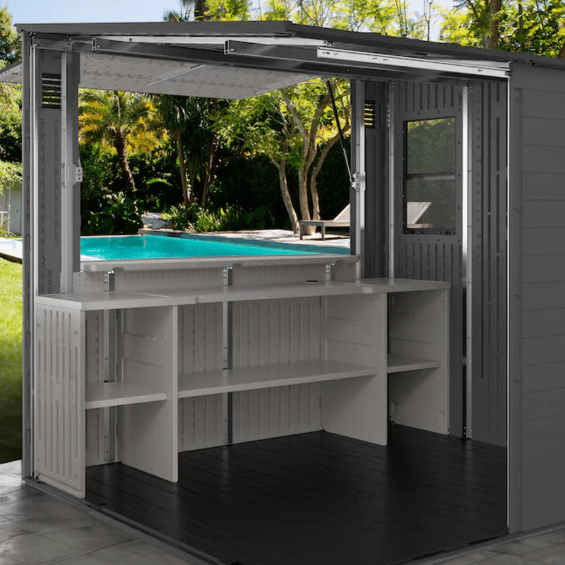 Suncast 8-ft x 7-ft Resin Shed (Floor Included)