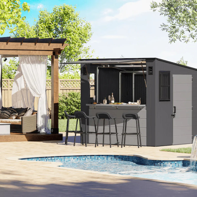 Suncast 8-ft x 7-ft Resin Shed (Floor Included)