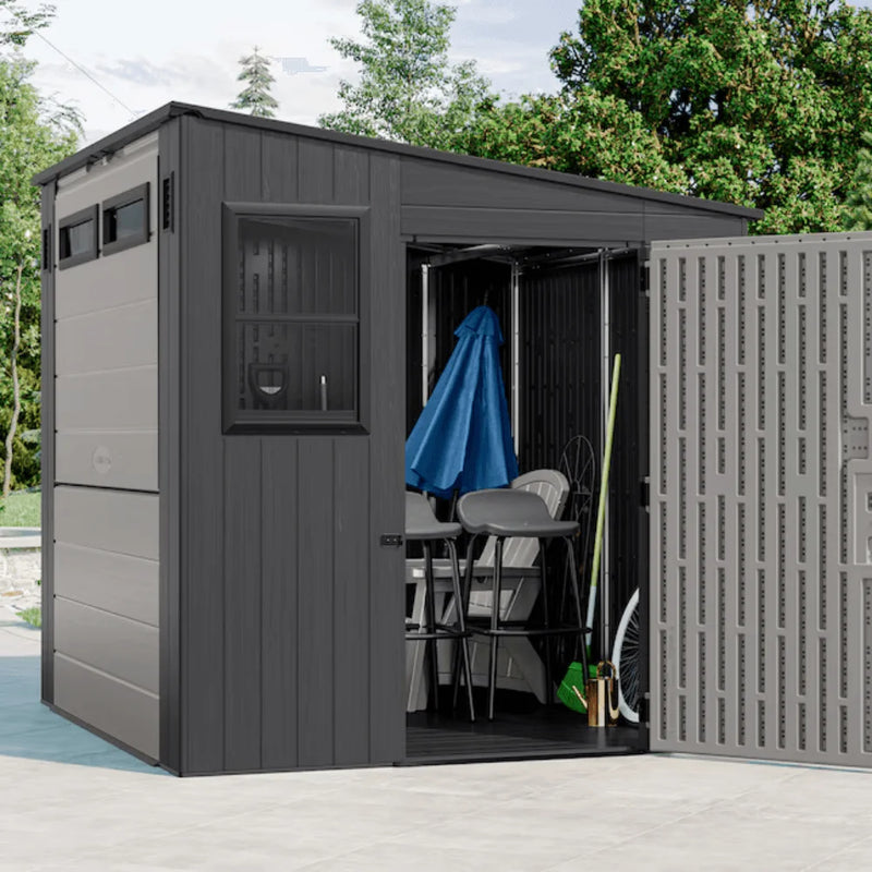 Suncast 8-ft x 7-ft Resin Shed (Floor Included)