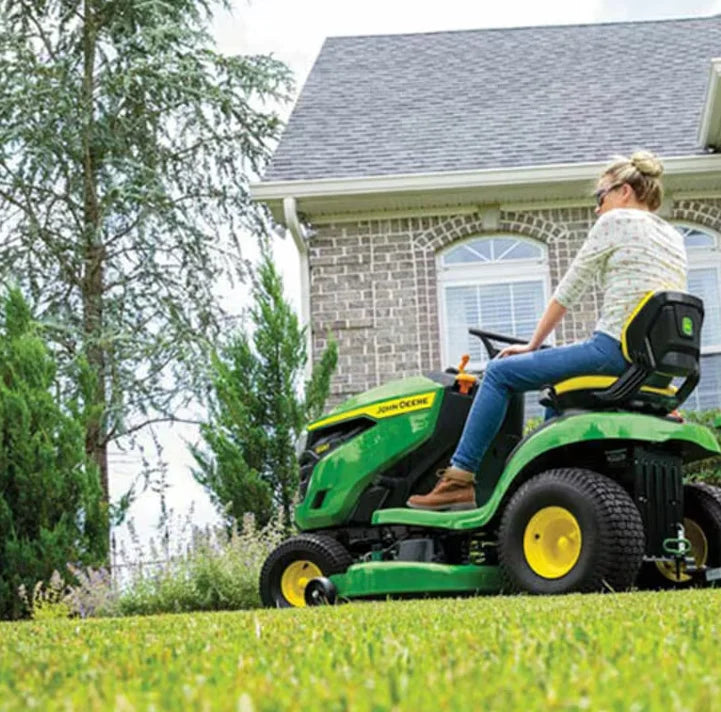 John Deere S120 Mower  42 in. 22 HP V-Twin Gas Hydrostatic Riding Lawn Mower