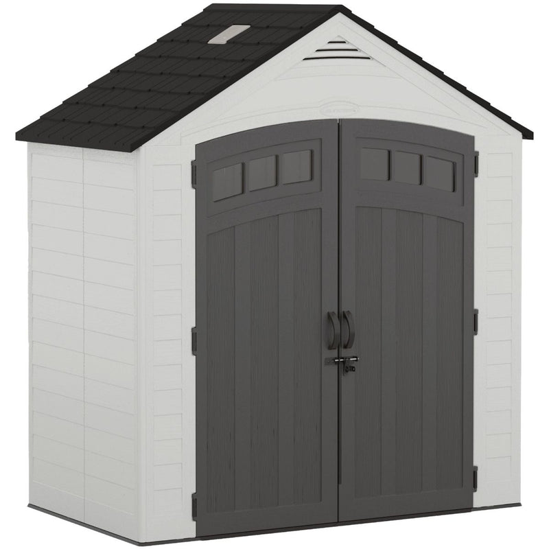 Suncast 7-ft x 4-ft Vista Resin Storage Shed (Floor Included)